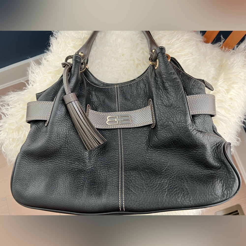 Balenciaga Black & Brown Leather
Hobo Shoulder Bag EUC - Picture 14 of 15